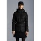 2022 MONCLER Cardoncelle Short Down Jacket Womens Waist Down Puffer Coat Winter Outerwear Black