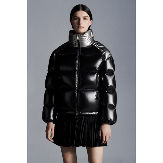 2022 MONCLER Cuscute Short Down Jacket Womens Down Puffer Coat Winter Outerwear Black