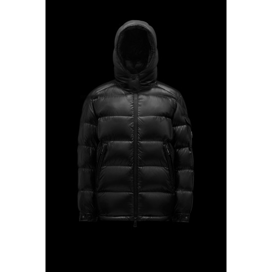 2022 MONCLER Maire Short Down Jacket Womens Hooded Down Puffer Coat Winter Outerwear Black