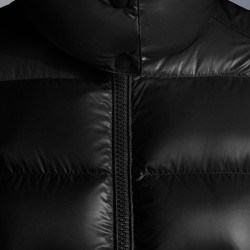 2022 MONCLER Maire Short Down Jacket Womens Hooded Down Puffer Coat Winter Outerwear Black