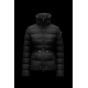 2022 MONCLER Marquer Short Down Jacket Womens Waist Down Puffer Coat Winter Outerwear Black