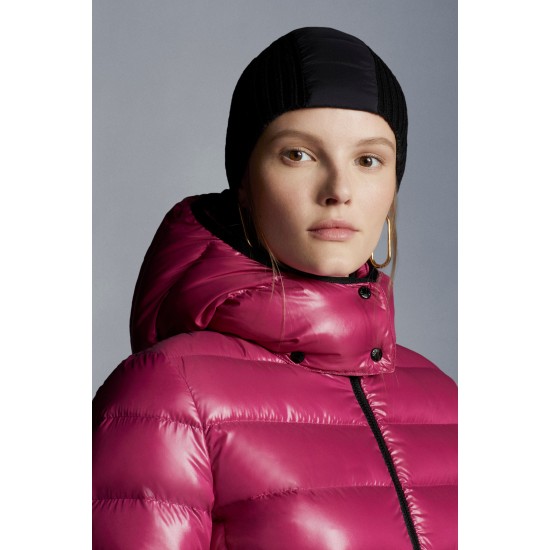 2022 Moncle Bady Short Down Jacket Women Down Puffer Coat Winter Outerwear Pink