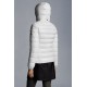 2022 Moncle Bady Short Down Jacket Women Down Puffer Coat Winter Outerwear White