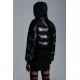 2022 Moncle Jasione Short Down Jacket Women Down Puffer Coat Winter Outerwear Black