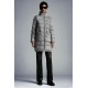 2022 Moncler Abricotier Parka Long Down Jacket Women Down Puffer Coat Winter Outerwear Metallic Silver