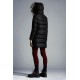 2022 Moncler Aphroti Parka Fur Hooded Collar Long Down Jacket Women Down Puffer Coat Winter Outerwear Black