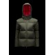 2022 Moncler Asaret Short Down Jacket Women Down Puffer Coat Winter Outerwear Dark Army Green