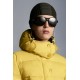 2022 Moncler Avoine Short Down Jacket Women Down Puffer Coat Winter Outerwear Sulphur Yellow