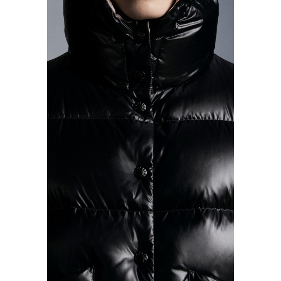 2022 Moncler Bardanette Short Down Jacket Women Down Puffer Coat Winter Outerwear Black