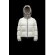 2022 Moncler Bufonie Short Down Jacket Women Down Puffer Coat Winter Outerwear White