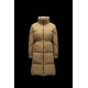 2022 Moncler Citronnier Parka Long Down Jacket Women Down Puffer Coat Winter Outerwear Natural Camel Beige