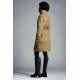 2022 Moncler Citronnier Parka Long Down Jacket Women Down Puffer Coat Winter Outerwear Natural Camel Beige