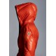 2022 Moncler Cotonniere Parka Long Down Jacket Women Waist Down Puffer Coat Winter Outerwear Bright Orange