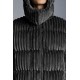 2022 Moncler Daos Short Hooded Down Jacket Women Down Puffer Coat Winter Outerwear Medium Grey