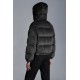 2022 Moncler Daos Short Hooded Down Jacket Women Down Puffer Coat Winter Outerwear Medium Grey