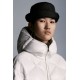 2022 Moncler Egilope Short Hooded Down Jacket Women Down Puffer Coat Winter Outerwear White