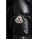 2022 Moncler Fulmarus Parka Fur Collar Hooded Long Down Jacket Women Down Puffer Coat Winter Outerwear Black