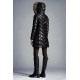 2022 Moncler Fulmarus Parka Fur Collar Hooded Long Down Jacket Women Down Puffer Coat Winter Outerwear Black