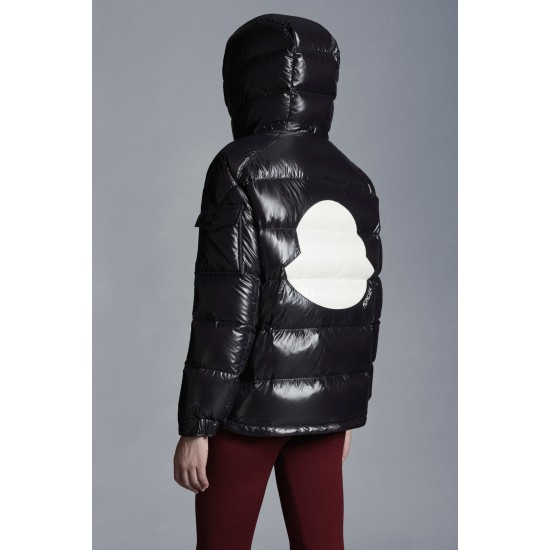 2022 Moncler Fustet Short Down Jacket Women Down Puffer Coat Winter Outerwear Black