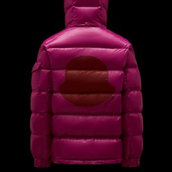 2022 Moncler Fustet Short Down Jacket Women Hooded Down Puffer Coat Winter Outerwear Pink