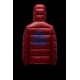 2022 Moncler Fustet Short Down Jacket Women Hooded Down Puffer Coat Winter Outerwear Red