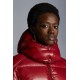 2022 Moncler Fustet Short Down Jacket Women Hooded Down Puffer Coat Winter Outerwear Red