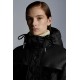 2022 Moncler Gaudine Parka Hooded Long Down Jacket Women Down Puffer Coat Winter Outerwear Black