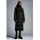 2022 Moncler Heliotrope Parka Long Down Jacket Women Down Puffer Coat Winter Outerwear Black