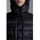 2022 Moncler Hermine Parka Hooded Long Down Jacket Women Down Puffer Coat Winter Outerwear Night Blue