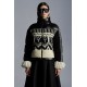 2022 Moncler Hyoseris Short Down Jacket Women Down Puffer Coat Winter Outerwear Black And Silky White