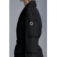 2022 Moncler Lampsane Parka Long Down Jacket Women Down Puffer Coat Winter Outerwear Black