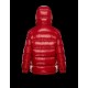 2022 Moncler Maire Short Down Jacket Women Down Puffer Coat Winter Outerwear Scarlet Red