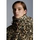 2022 Moncler Parana Short Down Jacket Women Down Puffer Coat Winter Outerwear Animal Print