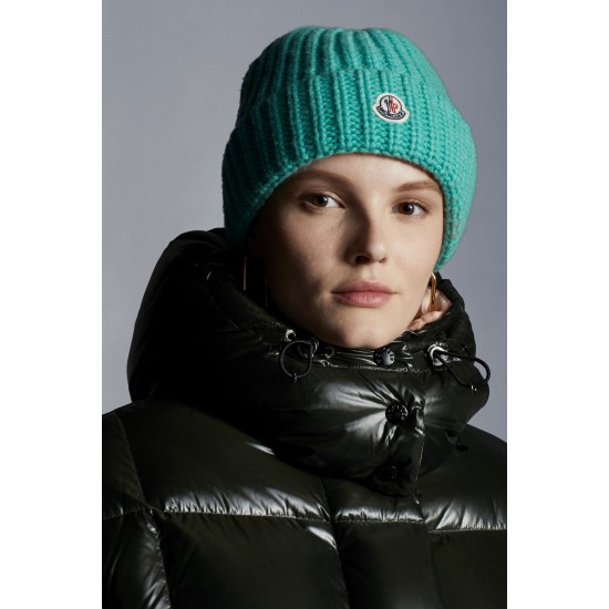 2022 Moncler Parana Short Down Jacket Women Down Puffer Coat Winter Outerwear Dark Green