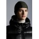 2022 Moncler Seritte Parka Short Down Jacket Women Down Puffer Coat Winter Outerwear Black