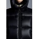 2022 Moncler Seritte Parka Short Down Jacket Women Down Puffer Coat Winter Outerwear Night Blue