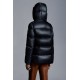 2022 Moncler Seritte Parka Short Down Jacket Women Down Puffer Coat Winter Outerwear Night Blue