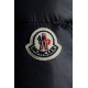 2022 Moncler Seritte Parka Short Down Jacket Women Down Puffer Coat Winter Outerwear Night Blue