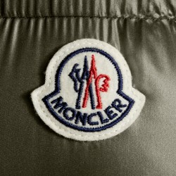 2022 Moncler Suyen Parka Long Down Jacket Women Down Puffer Coat Winter Outerwear Army Green