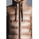 2022 Moncler Suyen Parka Long Down Jacket Women Down Puffer Coat Winter Outerwear Blush Pink