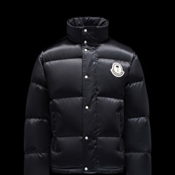 8 MONCLER PALM ANGELS Yountville Short Down Jacket Womens Down Puffer Coat Winter Outerwear Black