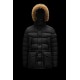 MONCLER Cluny Long Down Jacket Mens Hooded Puffer Down Coat Winter Outerwear Black