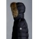 MONCLER Cluny Long Down Jacket Mens Hooded Puffer Down Coat Winter Outerwear Night Blue