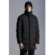 MONCLER Dieppe Long Down Jacket Mens Puffer Down Coat Winter Outerwear Black