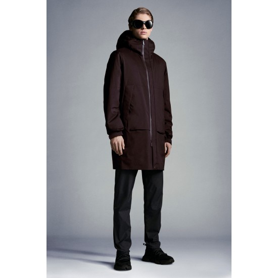 MONCLER Lauzier Parka Down Jacket Mens Hooded Puffer Down Coat Winter Outerwear Mardi Gras