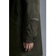 MONCLER Teyssier Parka Down Jacket Mens Hooded Puffer Down Coat Winter Outerwear Army Green