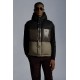 2022 Moncler Aveillan Short Down Jacket Mens Down Coat Winter Outerwear Army Green Black