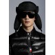 2022 Moncler Baunard Down Jacket Mens Motorcycle Jacket Winter Short Coat Black