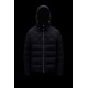 2022 Moncler Cecaud Short Down Jacket Mens Winter Hooded Puffer Down Coat Outerwear Night Blue