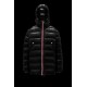 2022 Moncler Courcillon Shiny Hooded Jacket Casual Short Down Jackets Mens Down Purffer Coat Winter Outerwear Black